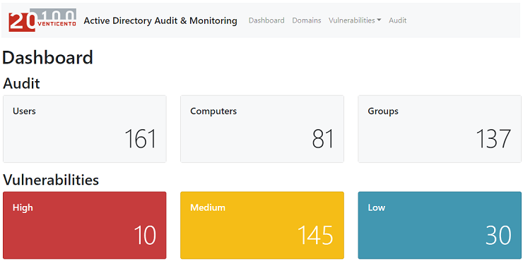 Gestione active directory e sicurezza, in campo Venticento con ADAM