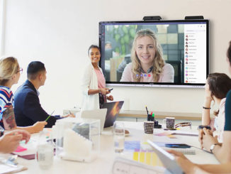 Produttività in ufficio, arriva Sharp Windows collaboration display