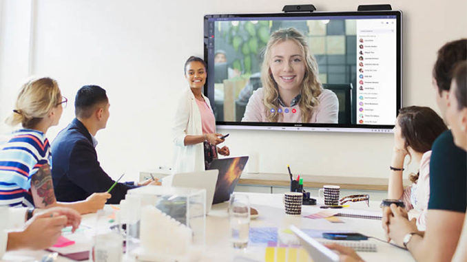 Produttività in ufficio, arriva Sharp Windows collaboration display Produttività in ufficio, arriva Sharp Windows collaboration display