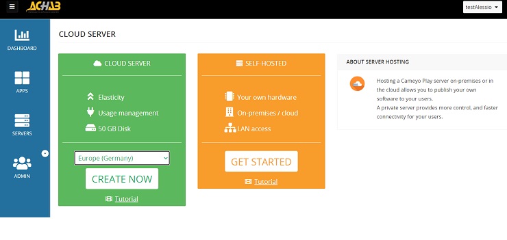 Achab porta in Italia Cameyo. Semplificazioni per MSP