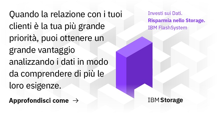Tech Data: Gestione dati sicura e semplice con IBM FlashSystem 5000
