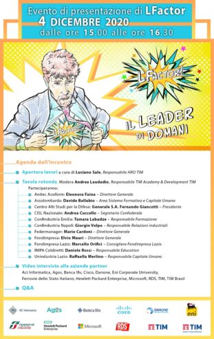 LFactor, un percorso formativo per i leader di domani