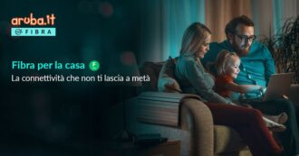 Aruba e Open Fiber: offerte fibra ottica alle aziende e ai privati