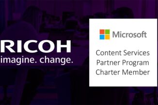Ricoh è charter member nel Microsoft Content Services Partner Program