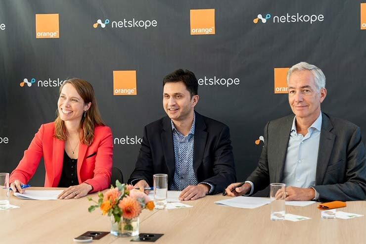 security service CEOs-Orange-Netskope security service