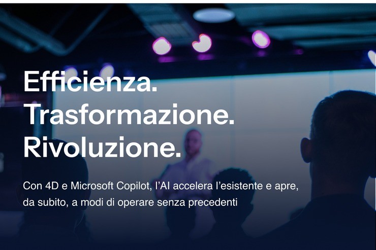 4D Sistemi porta Microsoft Copilot dentro i processi aziendali